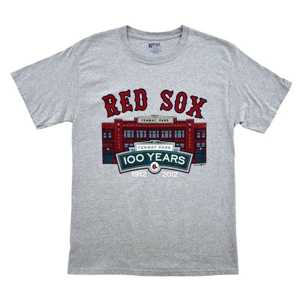 2012 Boston Red Sox Fenway Park MLB 100 Year Anniversary T-Shirt Medium